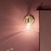 Kichler 55153 Farum 1-lt 10" Tall Wall Sconce Champagne Bronze Clear Glass