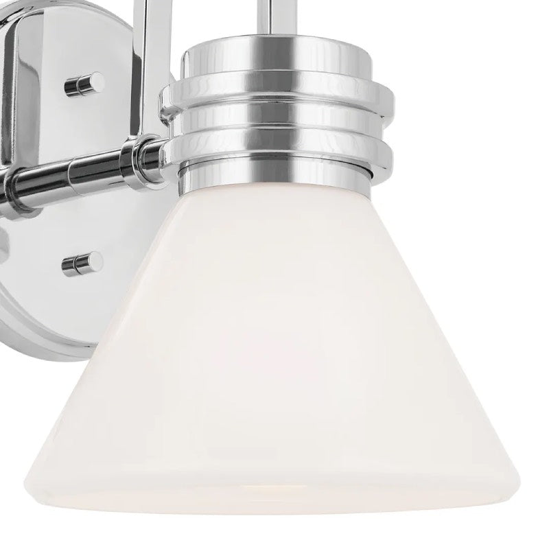 Kichler 55153 Farum 1-lt 10" Tall Wall Sconce - Chrome