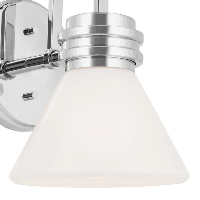 Kichler 55153 Farum 1-lt 10" Tall Wall Sconce - Chrome