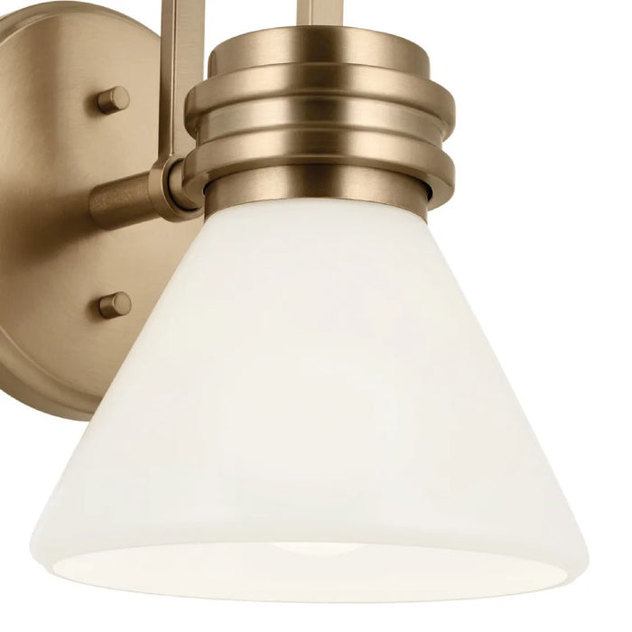 Kichler 55153 Farum 1-lt 10" Tall Wall Sconce Champagne Bronze