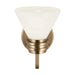Kichler 55153 Farum 1-lt 10" Tall Wall Sconce - Champagne Bronze Opal Glass