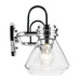 Kichler 55154 Farum 2-lt 19" Vanity Light - Chrome Clear Glass