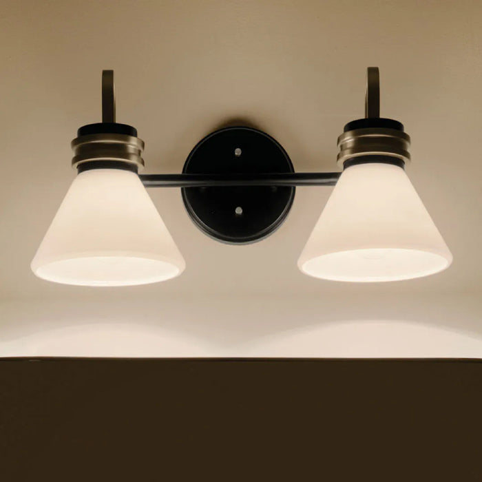 Kichler 55154 Farum 2-lt 19" Vanity Light