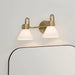 Kichler 55154 Farum 2-lt 19" Vanity Light