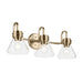 Kichler 55155 Farum 3-lt 26" Vanity Light - Champagne Bronze Clear Glass