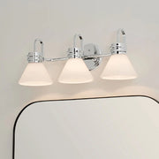 Kichler 55155 Farum 3-lt 26" Vanity Light - Chrome Opal Glass