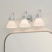 Kichler 55155 Farum 3-lt 26" Vanity Light - Chrome Opal Glass