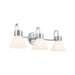 Kichler 55155 Farum 3-lt 26" Vanity Light - Chrome Opal Glass