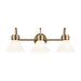 Kichler 55155 Farum 3-lt 26" Vanity Light - Champagne Bronze Opal Glass