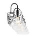 Kichler 55156 Farum 4-lt 34" Vanity Light - Chrome Clear Glass