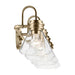 Kichler 55156 Farum 4-lt 34" Vanity Light - Champagne Bronze Clear Glass