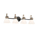 Kichler 55156 Farum 4-lt 34" Vanity Light-Black Opal