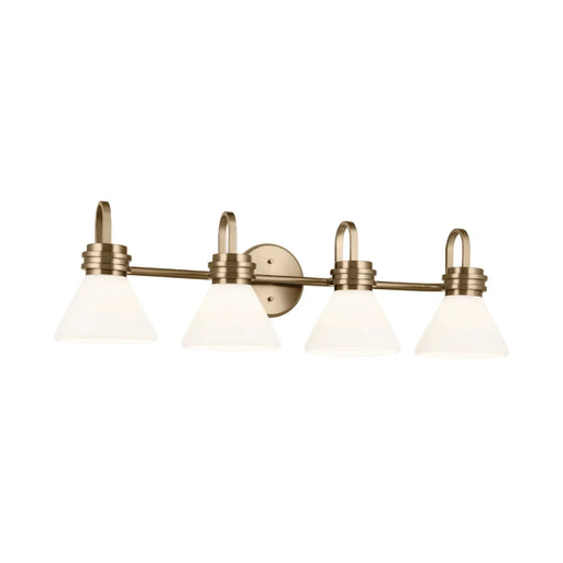 Kichler 55156 Farum 4-lt 34" Vanity Light-Champagne Bronze Opal