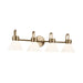 Kichler 55156 Farum 4-lt 34" Vanity Light-Champagne Bronze Opal