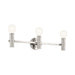 Kichler 55157 Torche 3-lt 24" Vanity Light-Polished Nickel-Polished Nickel