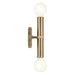Kichler 55159 Torche 2-lt 10" Tall Wall Sconce-Champagne Bronze