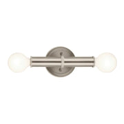Kichler 55159 Torche 2-lt 10" Tall Wall Sconce-Brushed Nickel