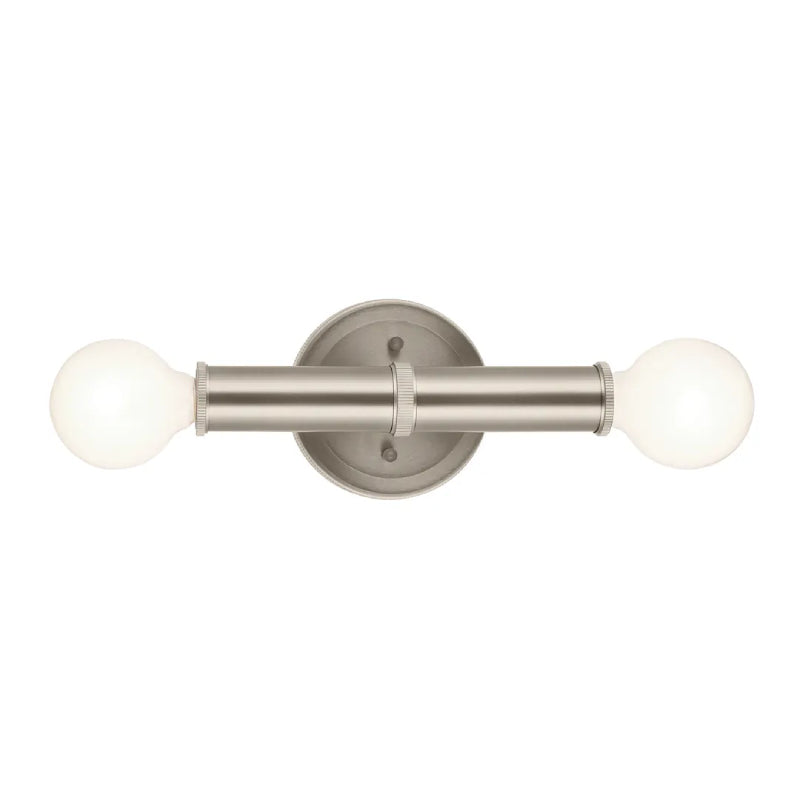 Kichler 55159 Torche 2-lt 10" Tall Wall Sconce-Brushed Nickel