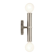 Kichler 55159 Torche 2-lt 10" Tall Wall Sconce-Brushed Nickel
