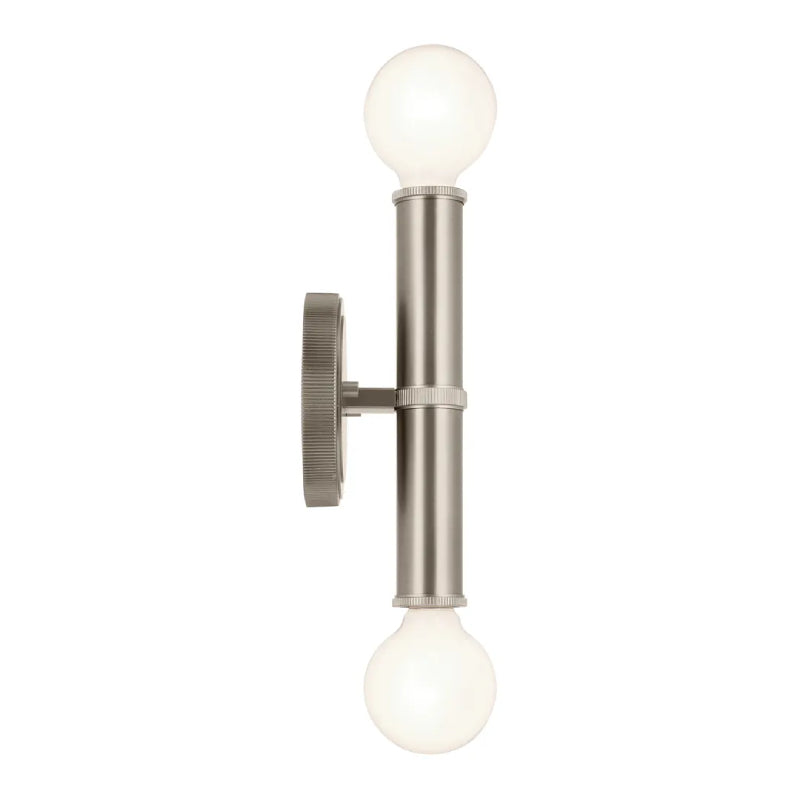 Kichler 55159 Torche 2-lt 10" Tall Wall Sconce-Brushed Nickel