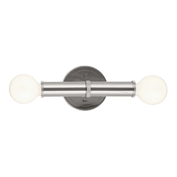 Kichler 55159 Torche 2-lt 10" Tall Wall Sconce-Polished Nickel