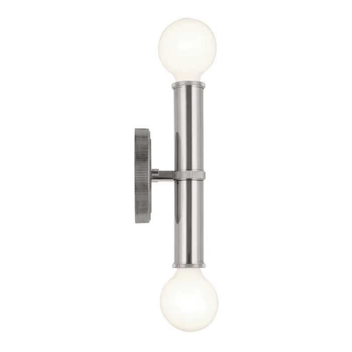 Kichler 55159 Torche 2-lt 10" Tall Wall Sconce-Polished Nickel