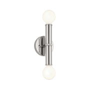 Kichler 55159 Torche 2-lt 10" Tall Wall Sconce-Polished Nickel