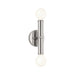 Kichler 55159 Torche 2-lt 10" Tall Wall Sconce-Polished Nickel