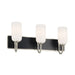 Kichler 55163 Solia 3-lt 24" Vanity Light-Brushed Nickel with Black