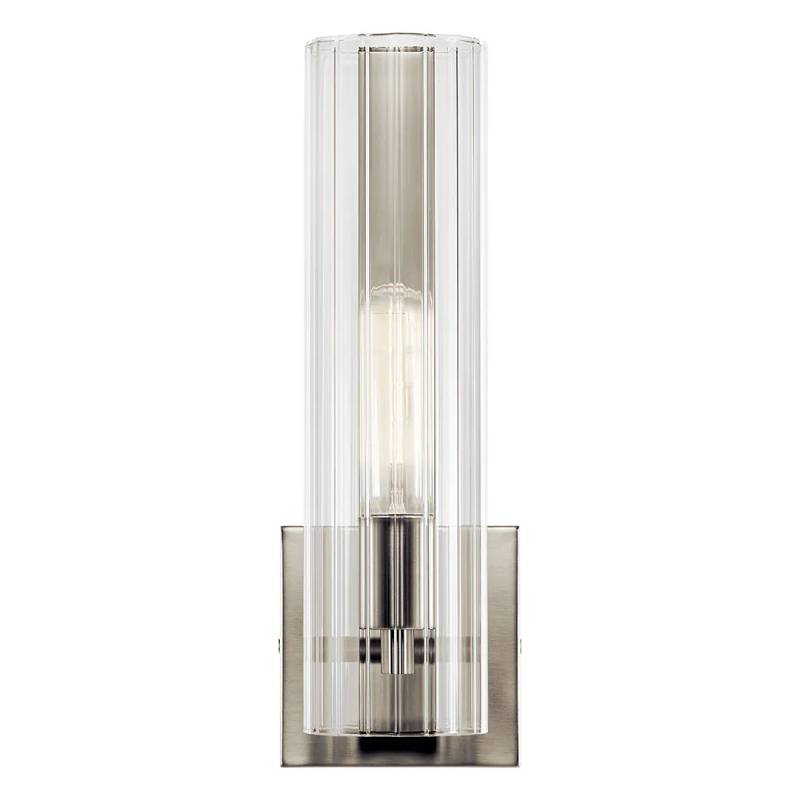 Kichler 55165 Jemsa 1-lt 14" Tall Wall Sconce-Brushed Nickel