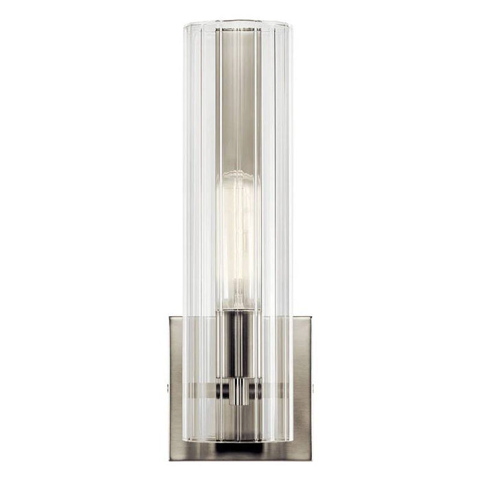 Kichler 55165 Jemsa 1-lt 14" Tall Wall Sconce-Brushed Nickel