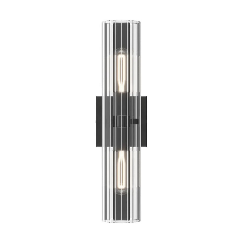 Kichler 55166 Jemsa 2-lt 18" Vanity Light - Black