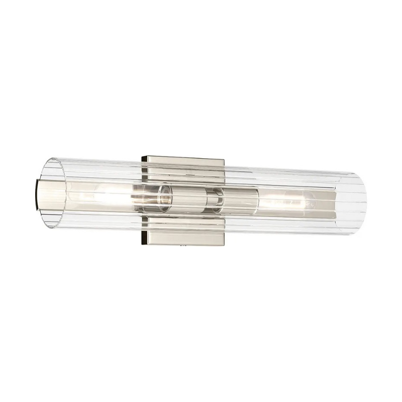 Kichler 55166 Jemsa 2-lt 18" Vanity Light - Polished Nickel