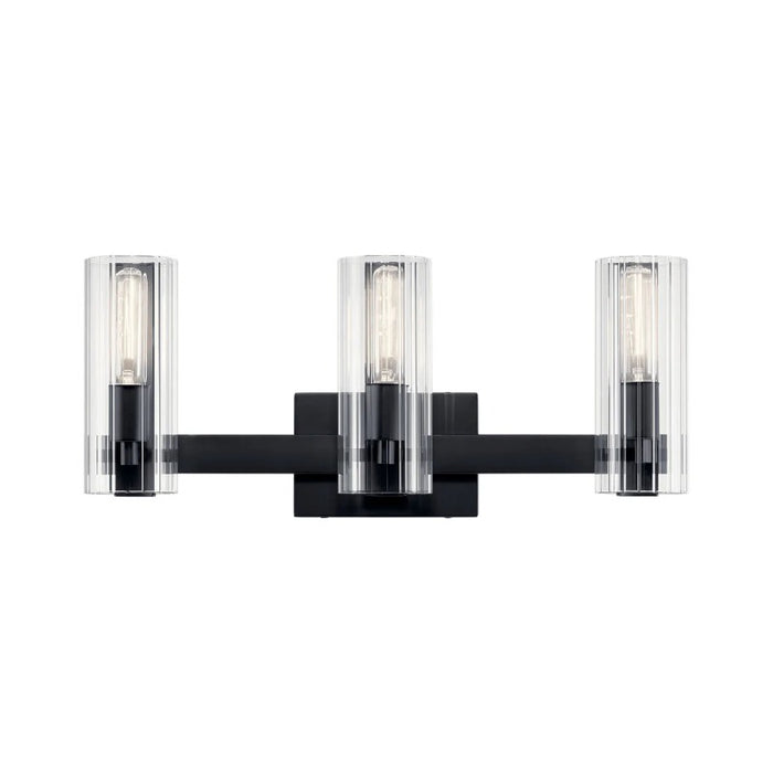 Kichler 55168 Jemsa 3-lt 23" Vanity Light-Black