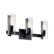 Kichler 55168 Jemsa 3-lt 23" Vanity Light-Black