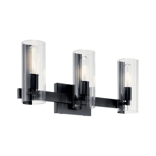 Kichler 55168 Jemsa 3-lt 23" Vanity Light-Black