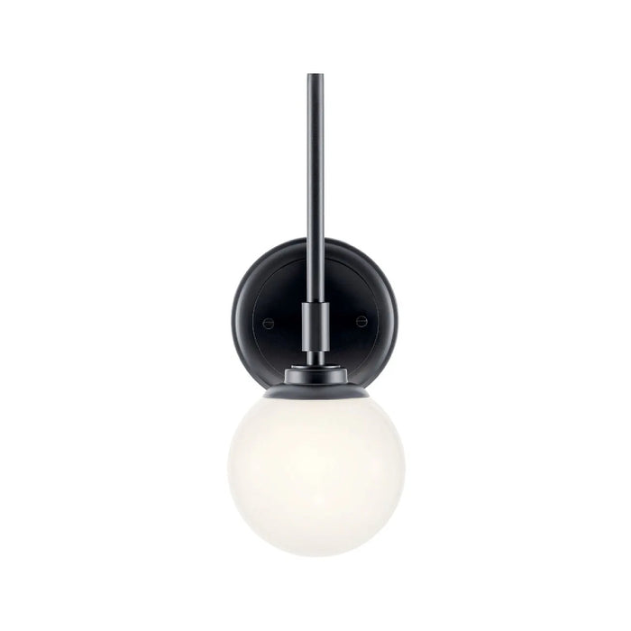 Kichler 55170 Benno 1-lt 14" Tall Wall Sconce-Black