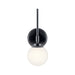 Kichler 55170 Benno 1-lt 14" Tall Wall Sconce-Black