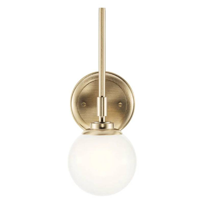 Kichler 55170 Benno 1-lt 14" Tall Wall Sconce-Champagne Bronze