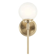 Kichler 55170 Benno 1-lt 14" Tall Wall Sconce-Champagne Bronze