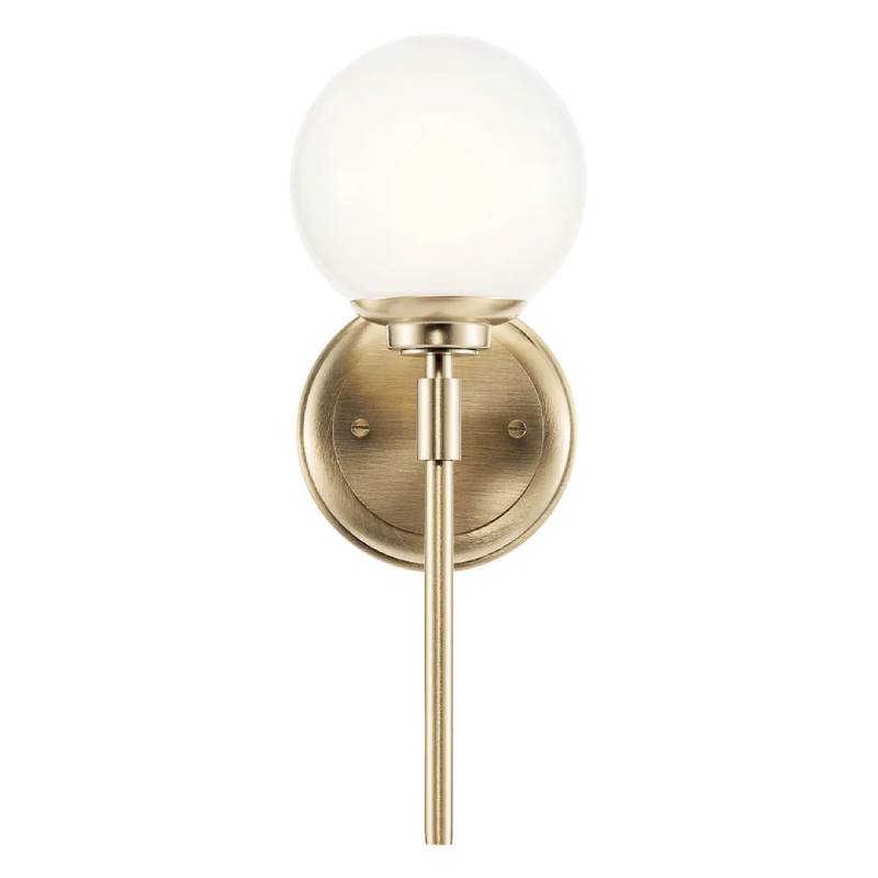 Kichler 55170 Benno 1-lt 14" Tall Wall Sconce-Champagne Bronze