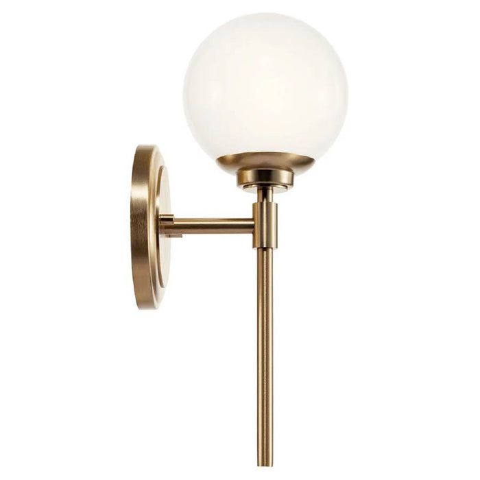 Kichler 55170 Benno 1-lt 14" Tall Wall Sconce-Champagne Bronze