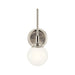 Kichler 55170 Benno 1-lt 14" Tall Wall Sconce-Polished Nickel