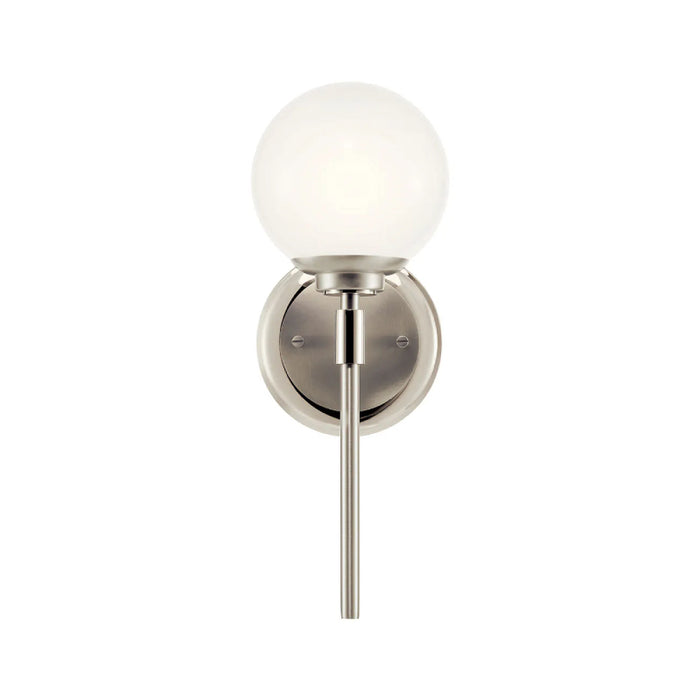 Kichler 55170 Benno 1-lt 14" Tall Wall Sconce-Polished Nickel