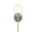 Kichler 55170 Benno 1-lt 14" Tall Wall Sconce-Polished Nickel