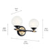 Kichler 55171 Benno 2-lt 15" Vanity Light