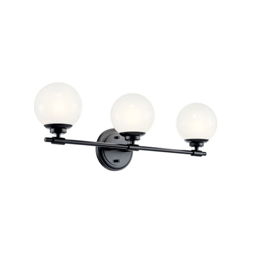 Kichler 55172 Benno 3-lt 25" Vanity Light-Black