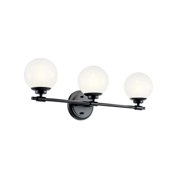 Kichler 55172 Benno 3-lt 25" Vanity Light-Black
