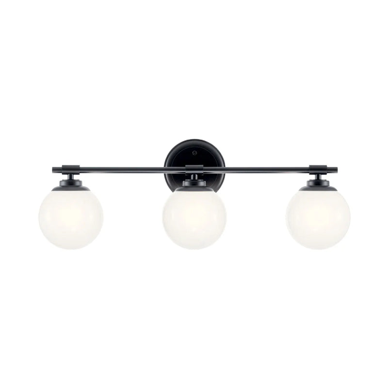 Kichler 55172 Benno 3-lt 25" Vanity Light-Black