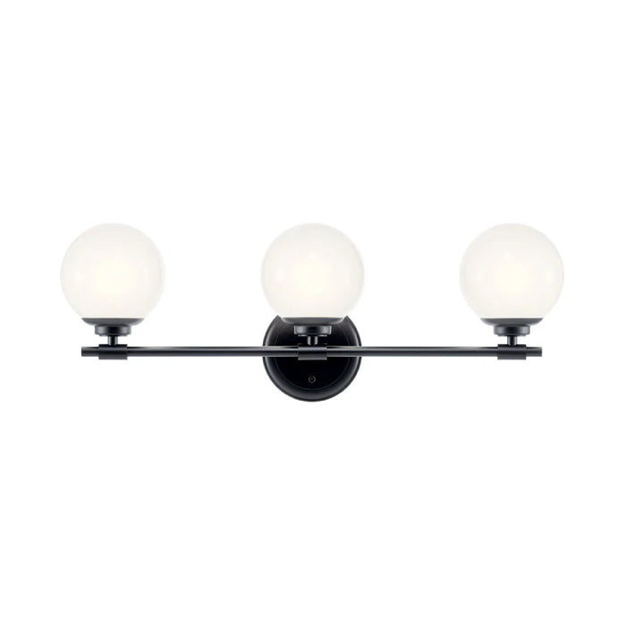Kichler 55172 Benno 3-lt 25" Vanity Light-Black